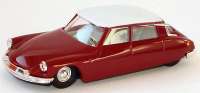 Citroen DS 19 weinrot, Dach wei�
