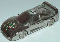Ferrari F40 verchromt "Italia �90" (Fu�ball WM 1990)