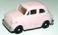 Fiat 500 hellrosa