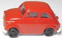 Fiat 500 rot/wei�