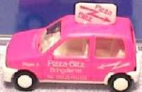 Fiat Cinquecento "Pizza-Blitz Bringdienst"