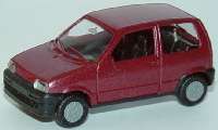 Fiat Cinquecento weinrotmet.