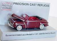Ford Convertible (1948) weinrot