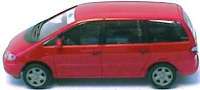 Ford Galaxy dunkelrot