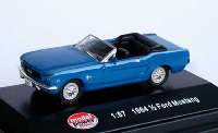 Artikelfoto: 1:87
Ford Mustang Cabrio �64 blau 
