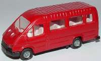 Ford Transit B Bus lang weinrot