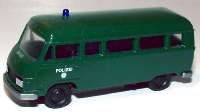 Hanomag F35 Bus Polizei dunkelgr�n
