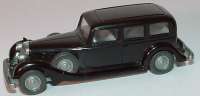 Horch 850 schwarz, graue Sitze