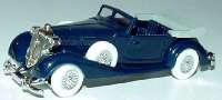 Horch 853 Cabrio dunkelblau, wei�e Reifen