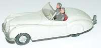 Jaguar Sport hellgrau (mit Figuren und Zughaken)