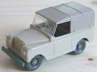 Land Rover kurz mit Verdeck grau (mit Fahrer)
