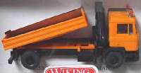 MAN F90 (K) 2a Kipper mit Ladekran orange/schwarz (M�ngel)