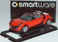 MCC Smart Roadster mad-red, Scheinwerfereinfassung schwarz (Smart)