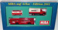 MIBA auf Achse - Edition 2001 (VW T1B Kasten, Magirus Mercur 2A PP-LKW, B�ssing 6500 T �berlandbus)