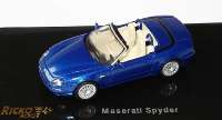 Maserati Spyder blaumet.