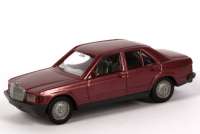 Artikelfoto: 1:87
Mercedes-Benz 190E dunkelros�met., Gullideckel-Felgen (oV)