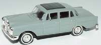 Mercedes-Benz 220 mit Sonnendach geschlossen grau