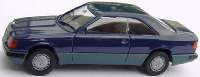 Mercedes-Benz 300CE dunkelblau/blaugrau