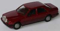 Mercedes-Benz 300E (W124) Facelift barolorot, IA schwarz, Grill verchromt