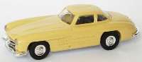 Artikelfoto: 1:87
Mercedes-Benz 300SL Gullwing �54 gelbbeige, Chassis verchromt (oV)
