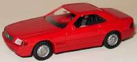 Mercedes-Benz 500SL (Hardtop) rot (Vorserienmodell)