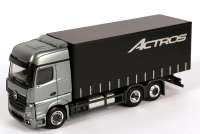 Artikelfoto: 1:87
Mercedes-Benz Actros 2 BigSpace 3a Gp-Lkw andorit-grau-met./schwarz (MB) 