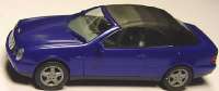 Mercedes-Benz CLK Cabrio mit Softtop royalblaumet.