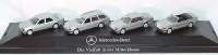 Mercedes-Benz "Die Vielfalt in der Mittelklasse" (300E, TE, CE, CE Cabrio brillantsilbermet.) in 4er PC-Box