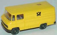 Mercedes-Benz L406 Kasten "Deutsche Post" gelb (neues Logo)