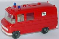 Mercedes-Benz L406 Rettungswagen Feuerwehr, Aufkleber "Notruf 112"