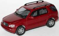 Mercedes-Benz ML-Klasse facelift weinrot