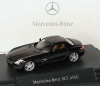 Artikelfoto: 1:87
Mercedes-Benz SLS AMG (C197) obsidianschwarzmet. (MB) 