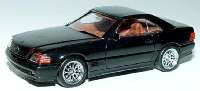 Mercedes-Benz SL 6.0 Brabus schwarz mit verchromten Speichenr�dern