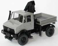 Mercedes-Benz Unimog U1800 mit Ladekran grau