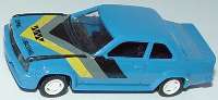 Opel Ascona B 400 blau, Opel-Motorsport-Design