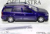 Opel Astra B Caravan dunkelblaumet. (Opel)