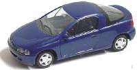 Opel Tigra dunkelblaumet. mit verchromten Felgen