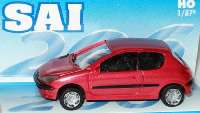 Peugeot 206 3t�rig rotmet.