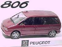Peugeot 806 weinrotmet. (Peugeot)