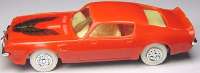 Pontiac Firebird 1973 rot mit Adler und wei�en Reifen