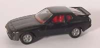 Porsche 944 schwarz, IA rot