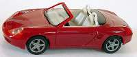 Porsche Boxster weinrot