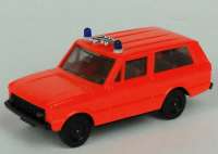 Range Rover Feuerwehr tagesleuchtrot