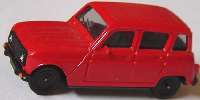 Renault R4 rot (bemalt)