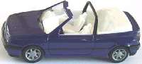 VW Golf III Cabrio dunkelblau
