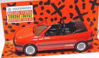 VW Golf III Cabrio rot "Rolling Stones Voodoo Lounge"
