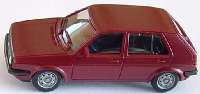 VW Golf II 4t�rig rotmet.