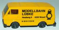 VW LT 28 Kasten "Modellbahn L�bke, Wesel"
