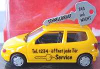 VW Polo 2t�rig "Schl�ssel-Service" orange