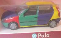 VW Polo 4t�rig "Harlekin" (gelbes Dach, blaue Haube)